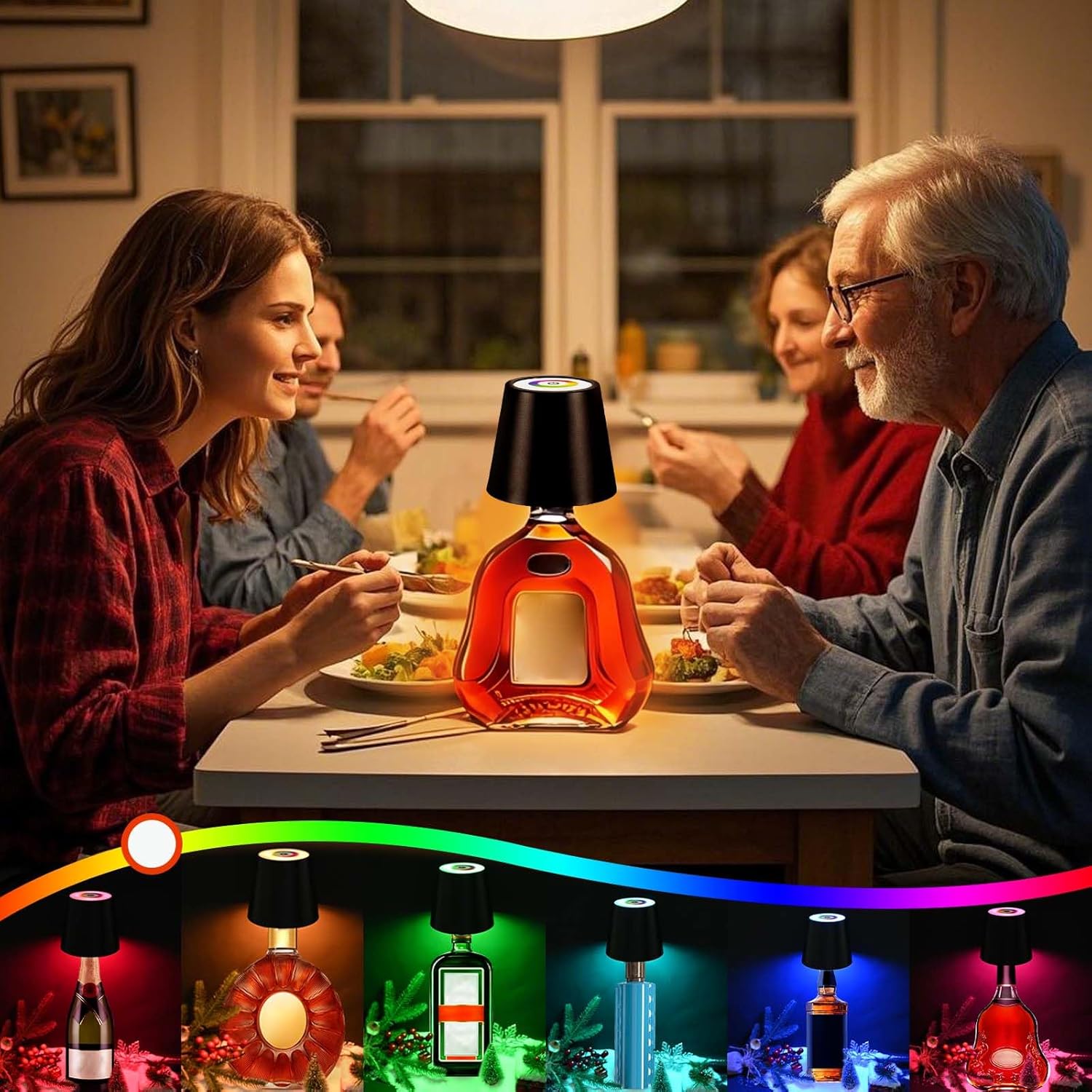 Gen.2 BottleGlow™ RGB Touch Lamp