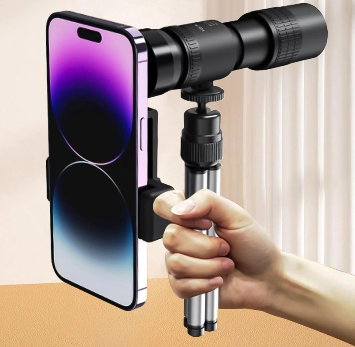 10X–300X Zoom Telephoto Lens Kit for Smartphones